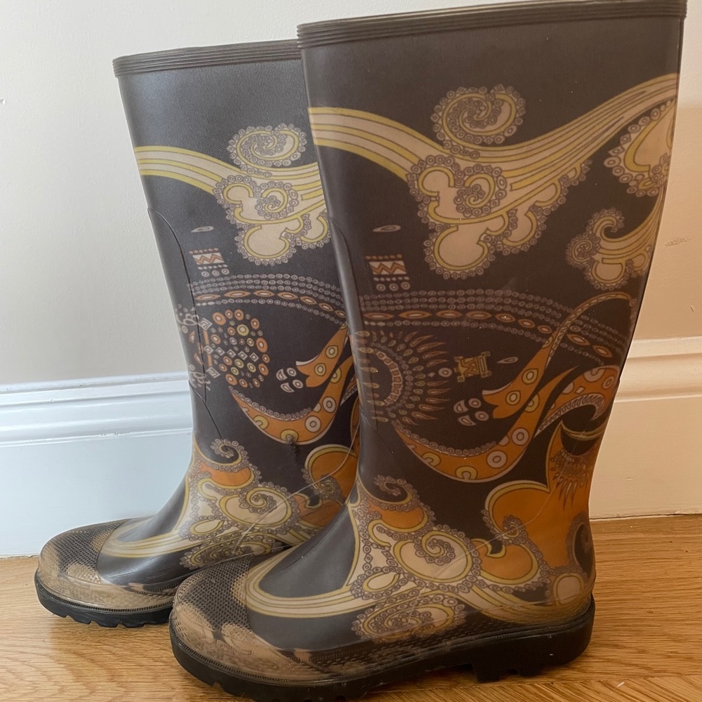 Pucci rain boots